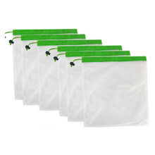 Vegetable Shopping Storage Reusable Produce Bags Organic Cotton